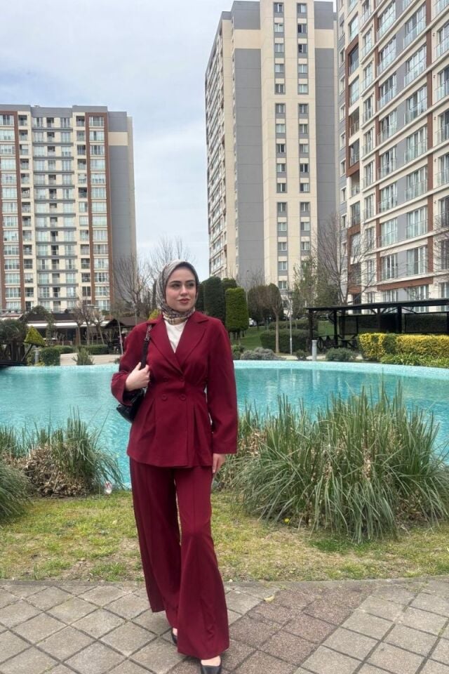 Belden Oturtmalı Pileli Takım