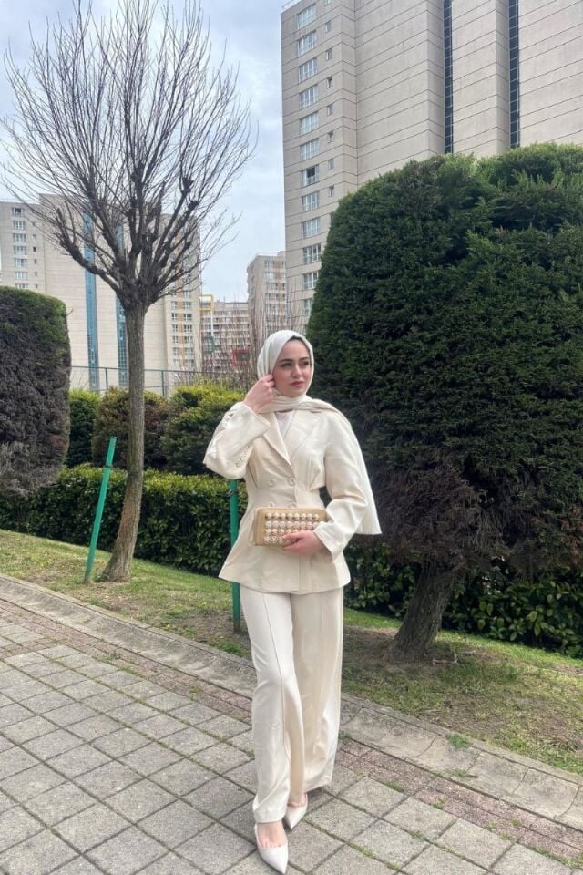 Belden Oturtmalı Pileli Takım